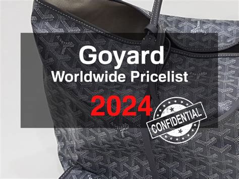 dado polvere goyard|2024 Goyard Price List (USA vs. Paris) .